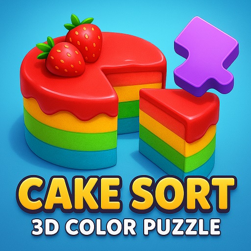 Cake Sort 3D Color Puzzle