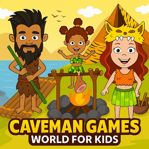 Caveman Games World for Kids