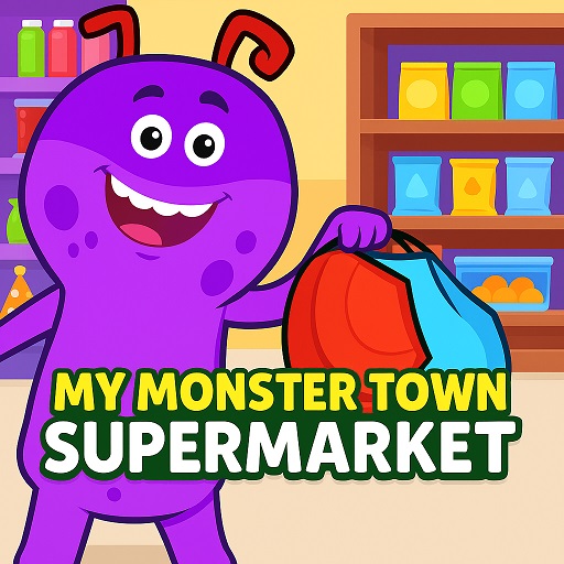 My Monster Town – Supermarket Grocery Store Games