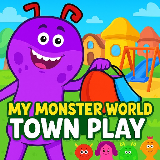 My Monster World – Town Play Games for Kids