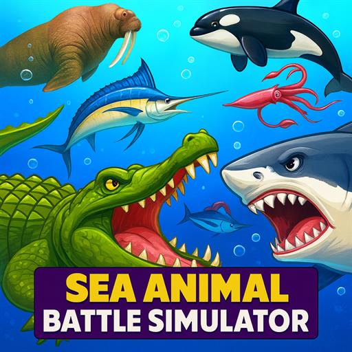 Sea Animal Battle Simulator